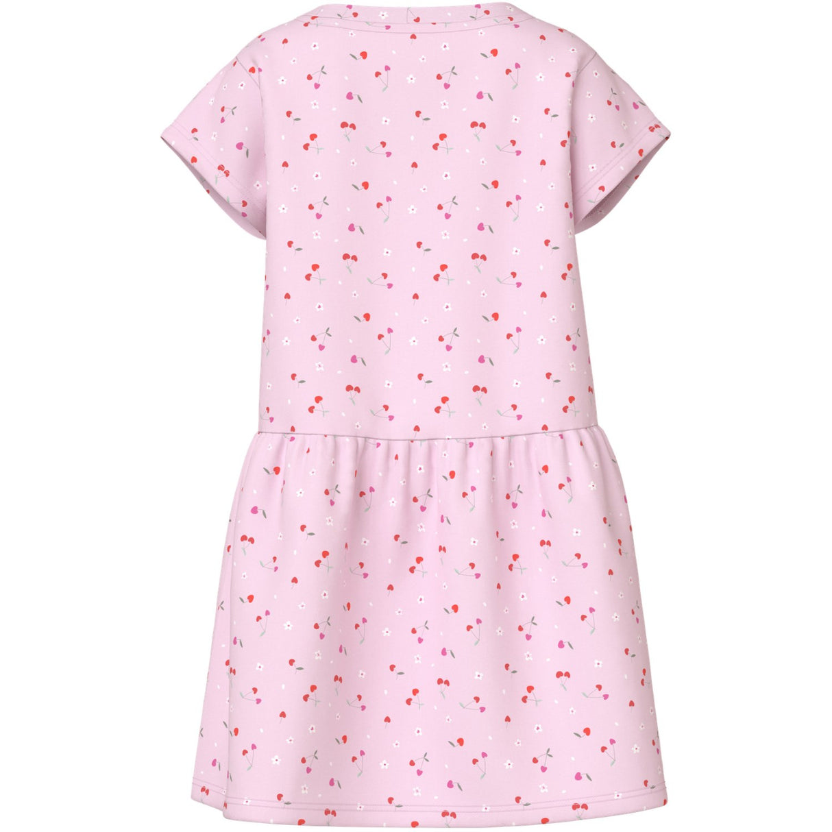 Name It Cradle Pink Heart Cherries Nmfvilinse Capsl Klänning