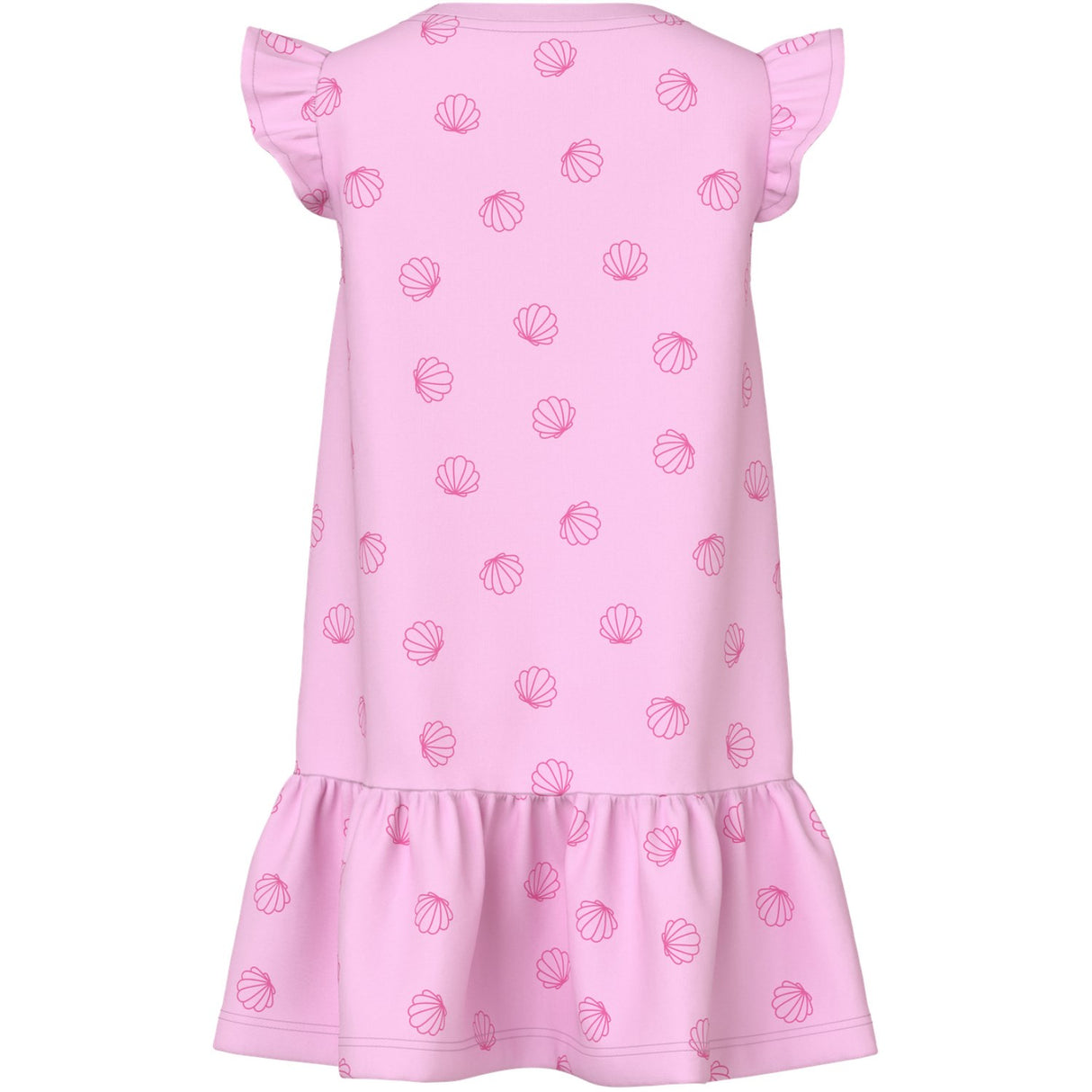 Name It Pirouette Sea Shells Pink Nmfvida Capsl Klänning