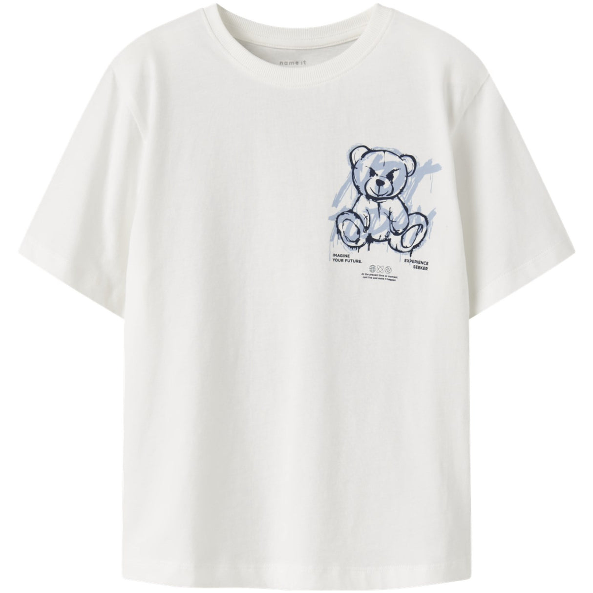 Name It Cloud Dancer Nkmdipo Ss Nreg Topp Box