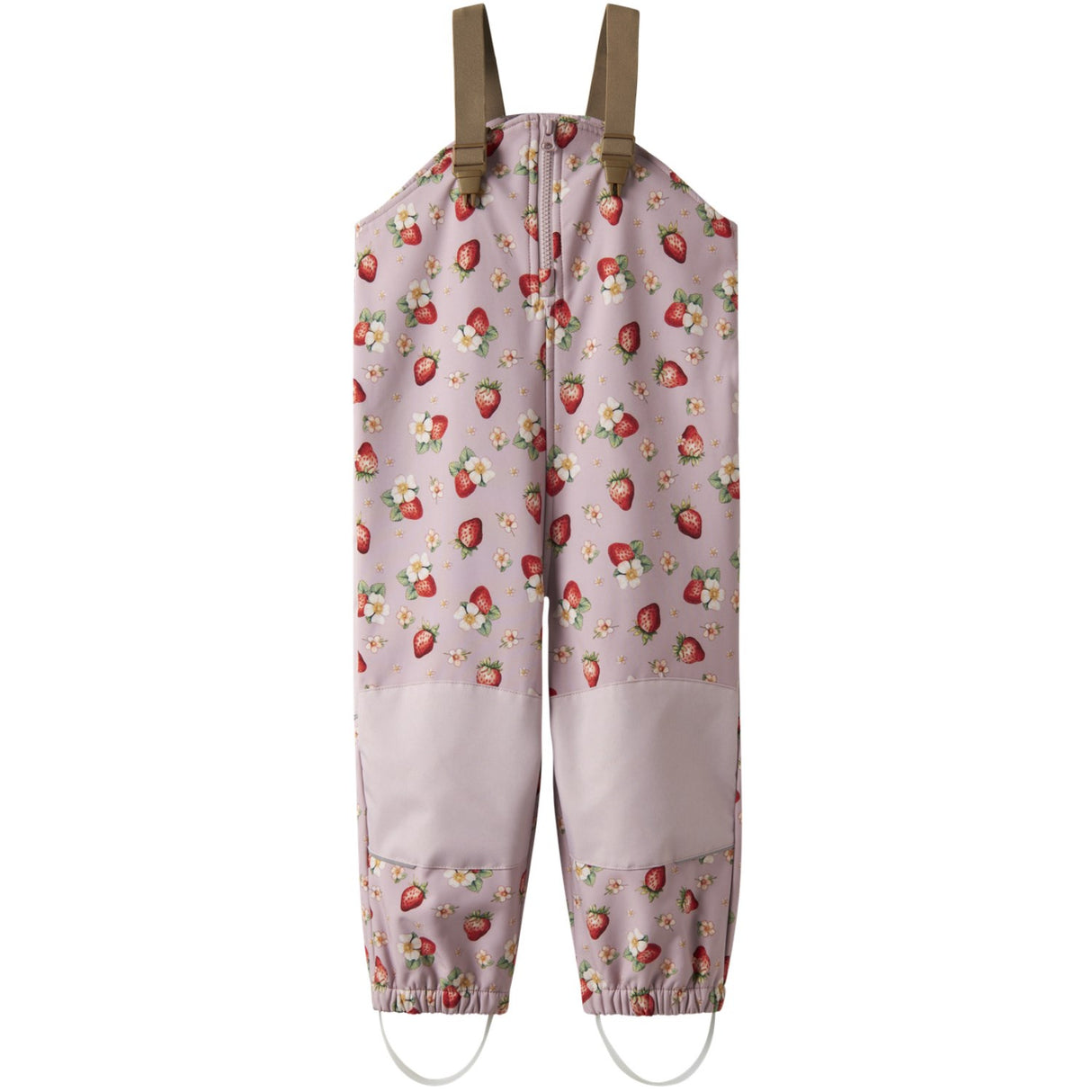 Name It Keepsake Lilac Strawberry Nmfalfa08 Softshell Haklapp Byxor Aop Fo