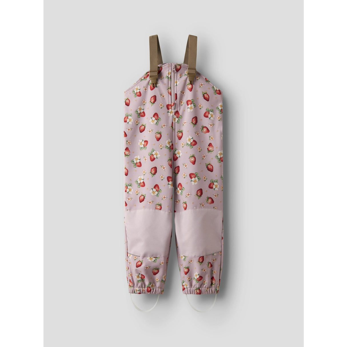 Name It Keepsake Lilac Strawberry Nmfalfa08 Softshell Haklapp Byxor Aop Fo