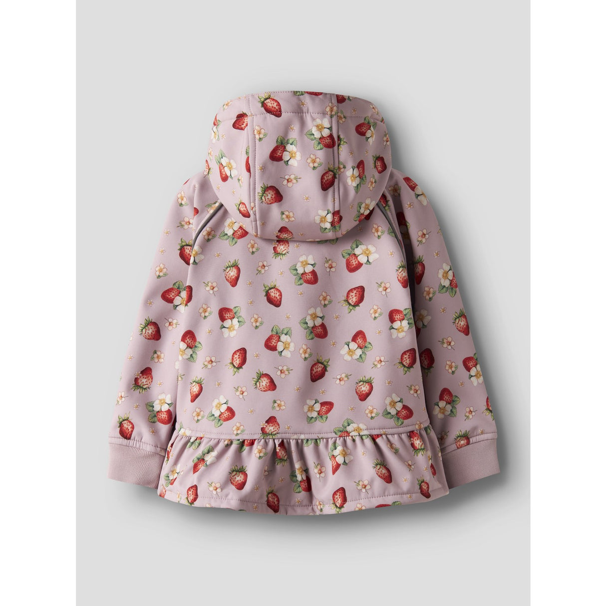 Name It Keepsake Lilac Strawberry Nmfalfa08 Softshell Jacka Peblum Fo