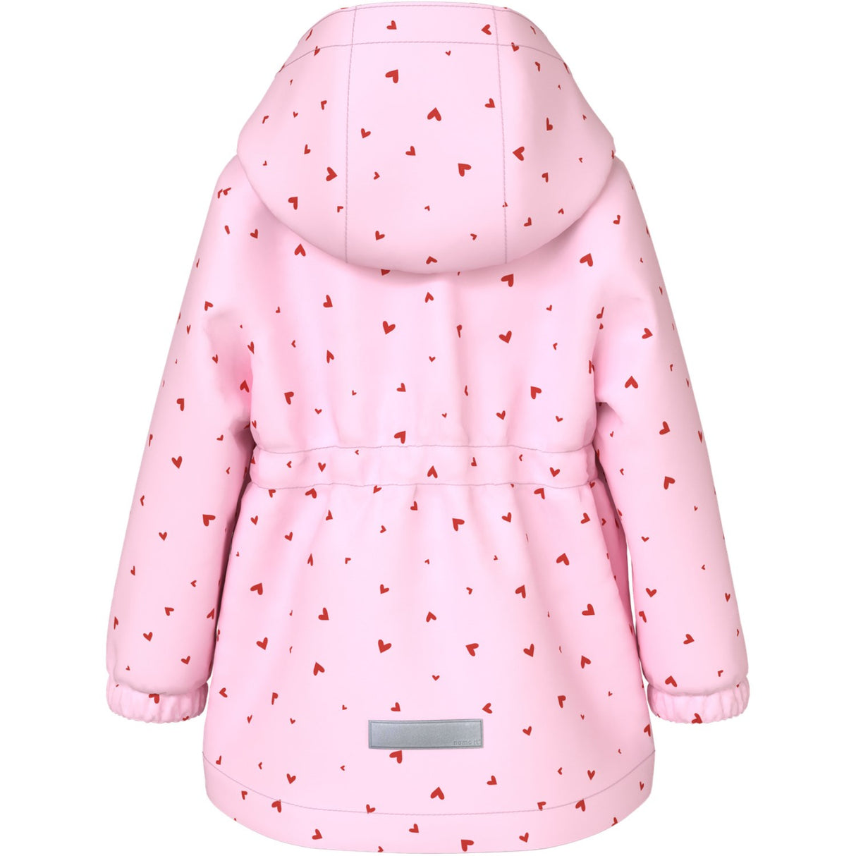 Name It Cherry Blossom Small Hearts Nmfmaxi Jacka Li Aop Noos