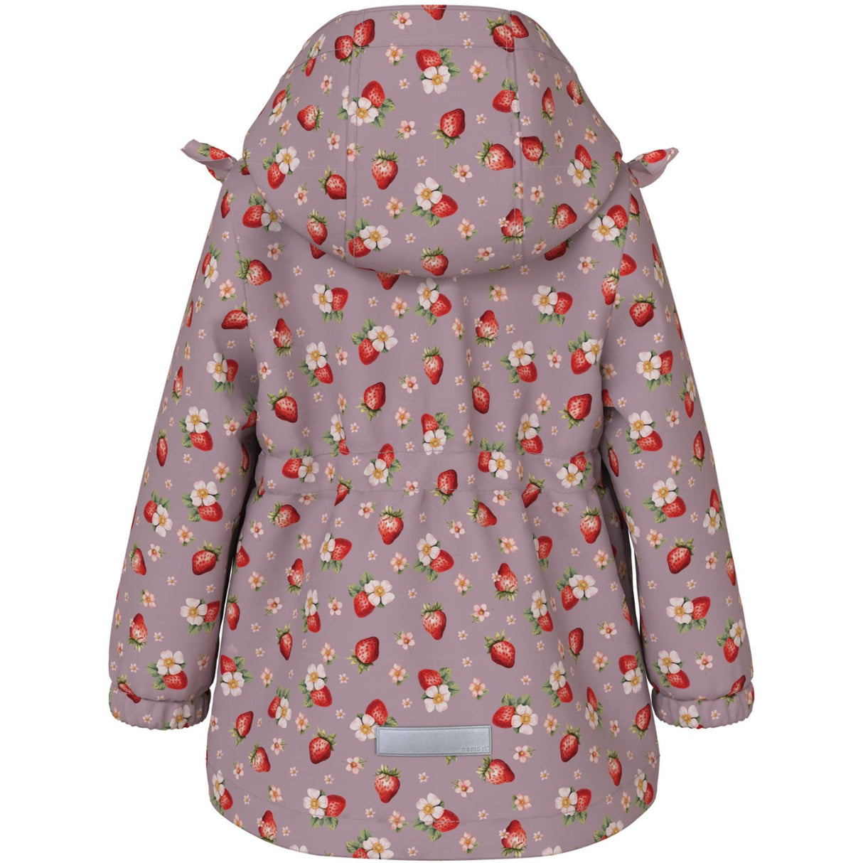 Name It Keepsake Lilac 1 Strawberry Nmfmaxi Jacka Li Frill Aop