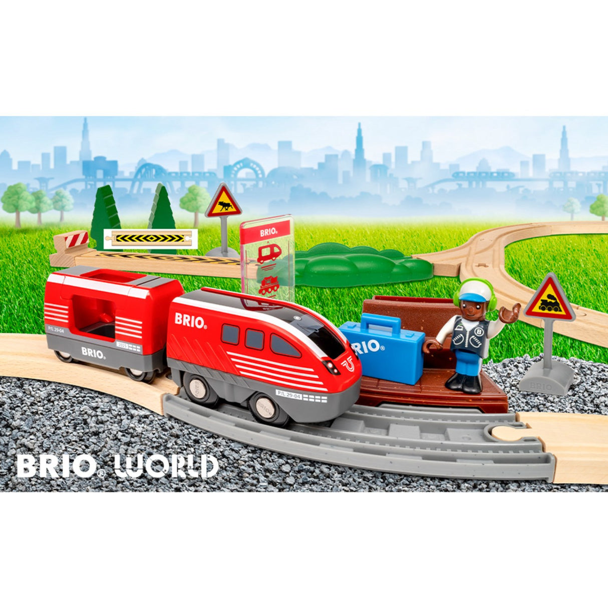 BRIO® 36102 Pull Back Togsæt