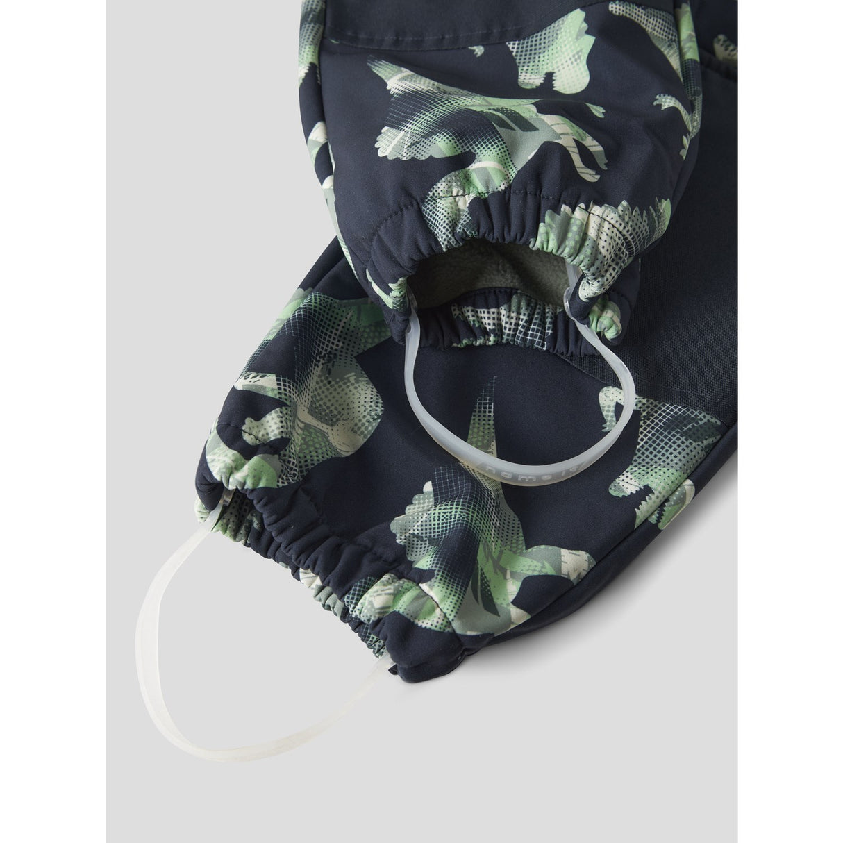 Name It Dark Sapphire Graphic Dino Nmmalfa08 Softshell Dräkt Aop 1Fo Noos