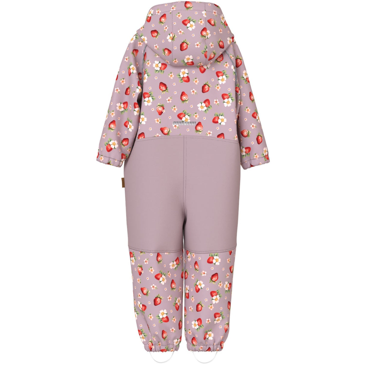 Name It Keepsake Lilac Strawberry Nmfalfa08 Softshell Dräkt Aop 1Fo Noos