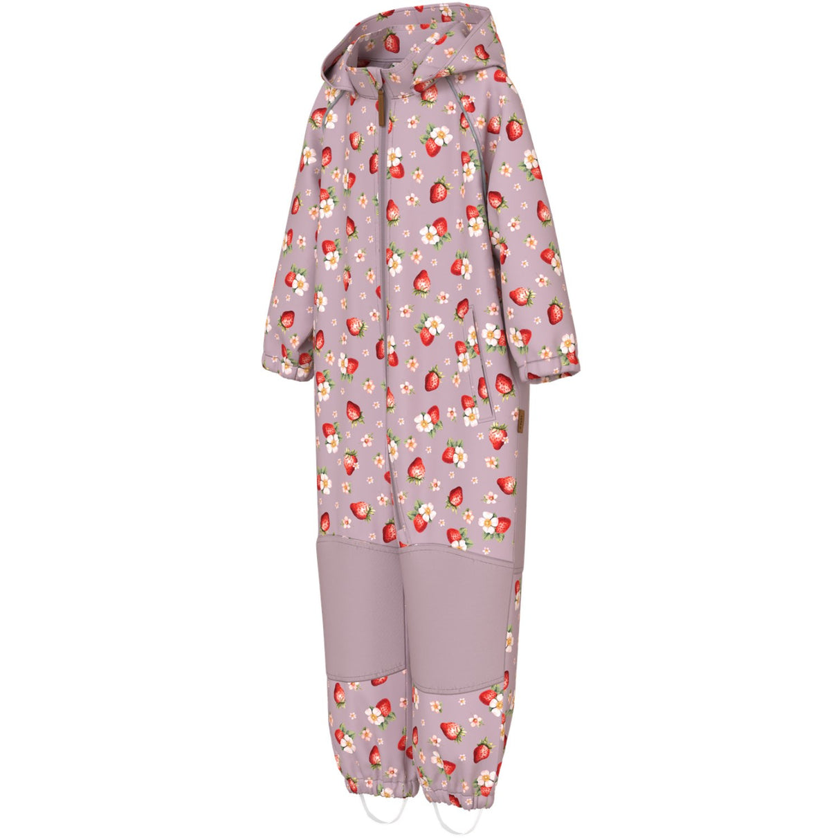 Name It Keepsake Lilac Strawberry Nmfalfa08 Softshell Dräkt Aop 1Fo Noos
