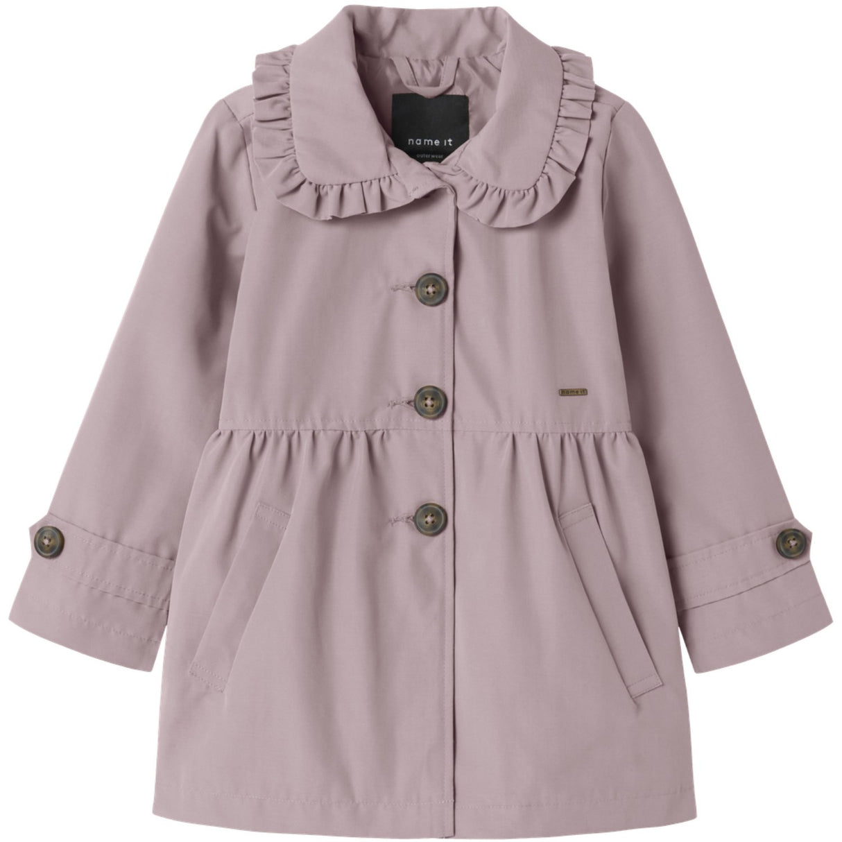 Name It Keepsake Lilac Nmfmadelin Trench Täcka Noos