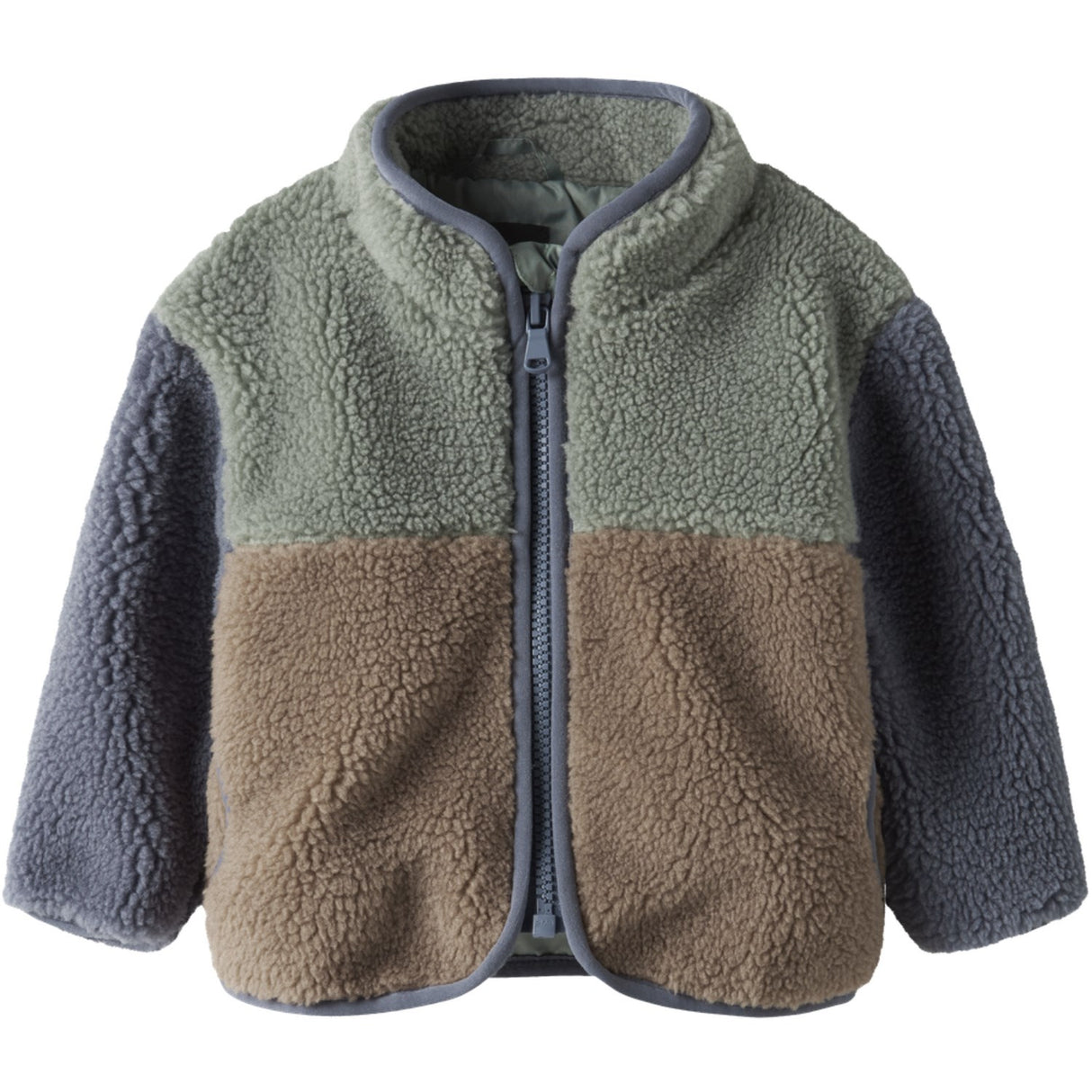 Name It Chinois Green Nbmmimba Sherpa Jacka