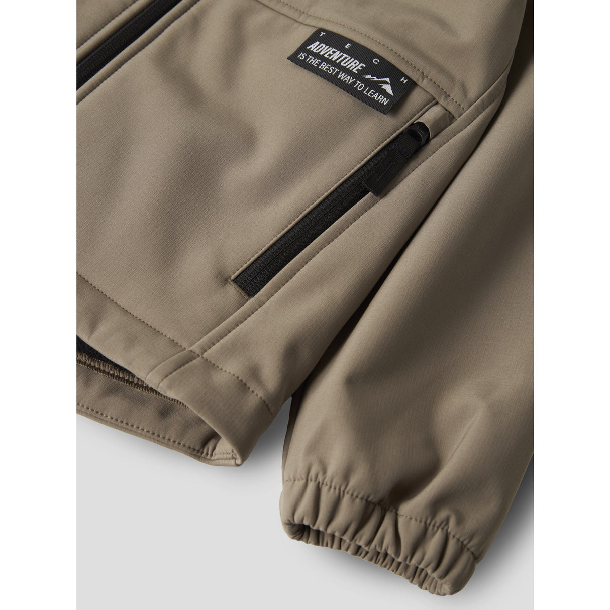 Name It Fossil Nkmalfa08 Softshell Jacka Run Fo