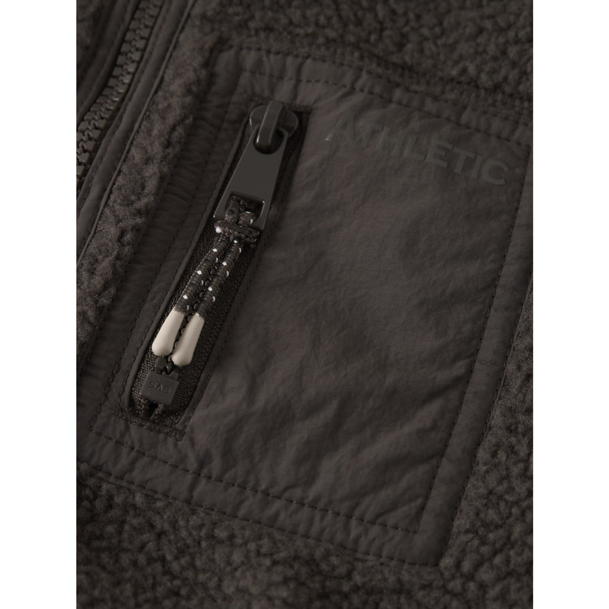 Name It Chocolate Brown Nmmmiller Sherpa Jacka