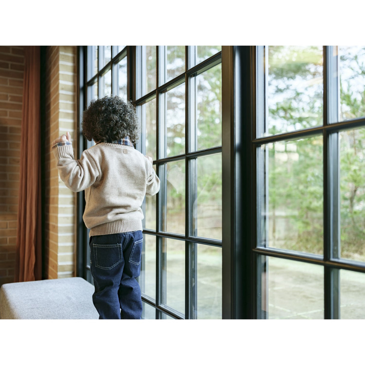 Hust & Claire Biscuit Pelle Stickad Strong Man