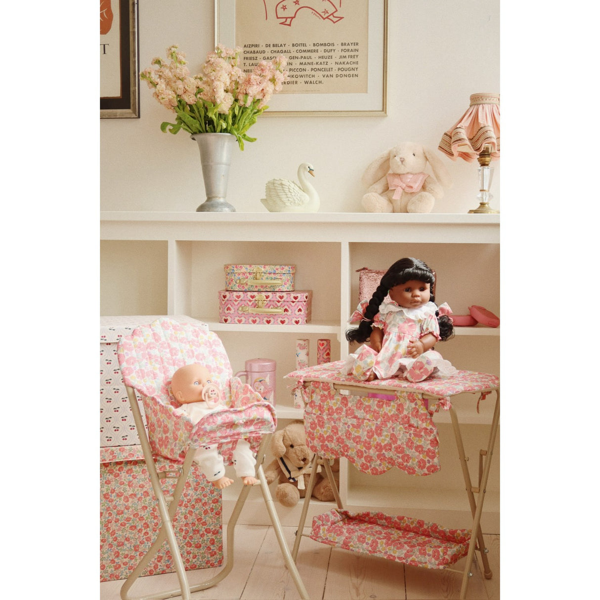 Konges Sløjd Rose Anglaise Docka Changing Table