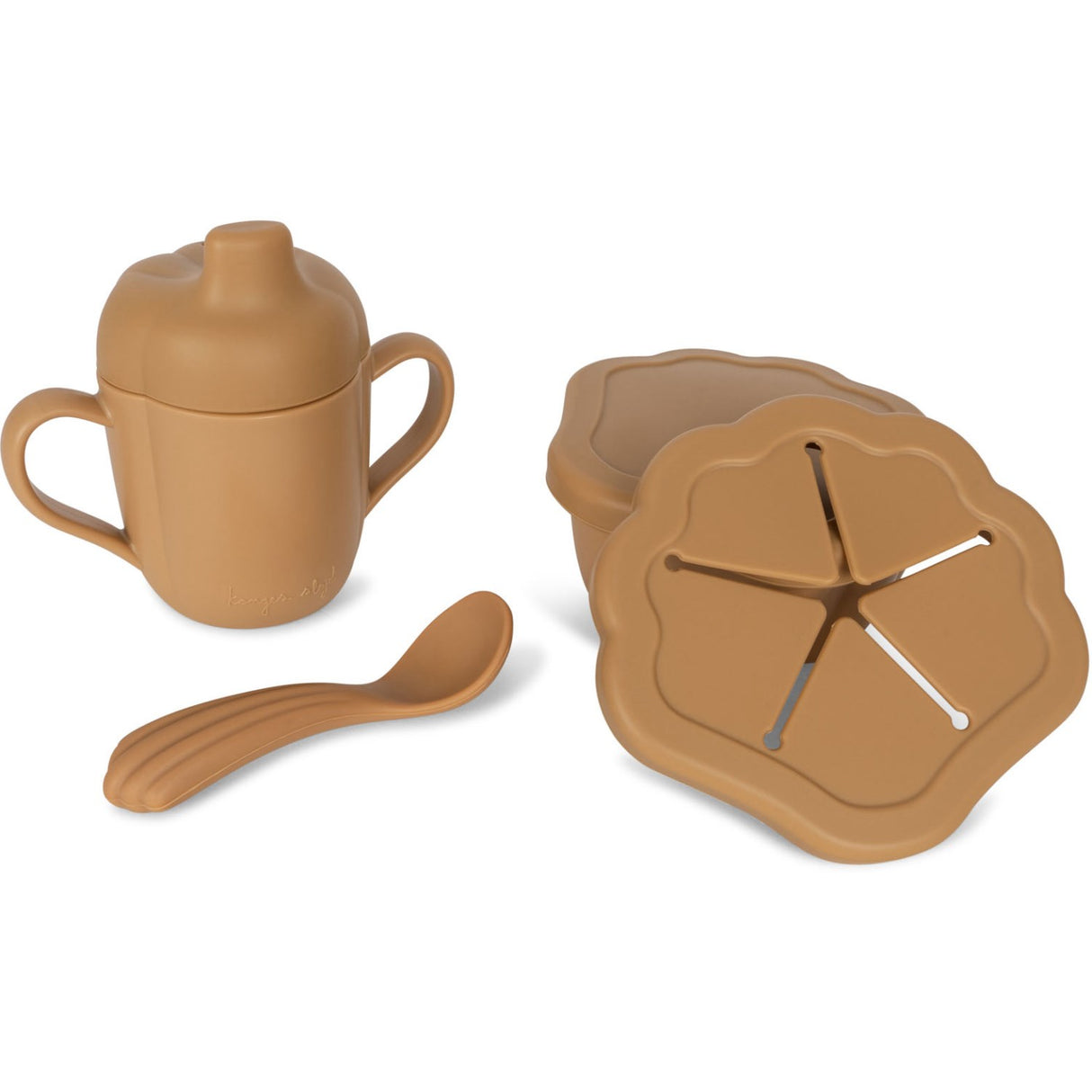 Konges Sløjd Terra Cotta Silikon Clam Sett