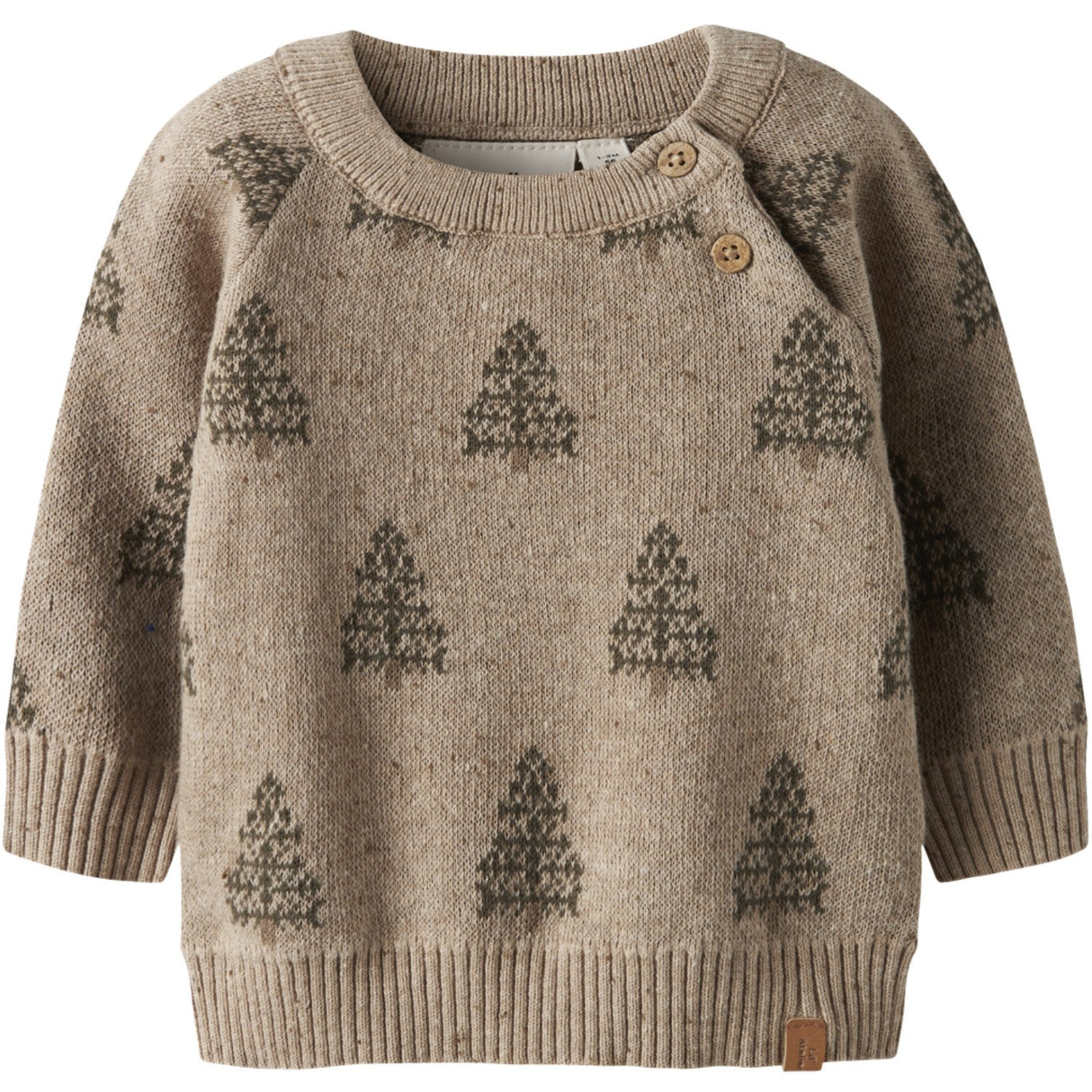 Lil'Atelier Oxford Tan Nbngalto Bob Ls Stickad Lil
