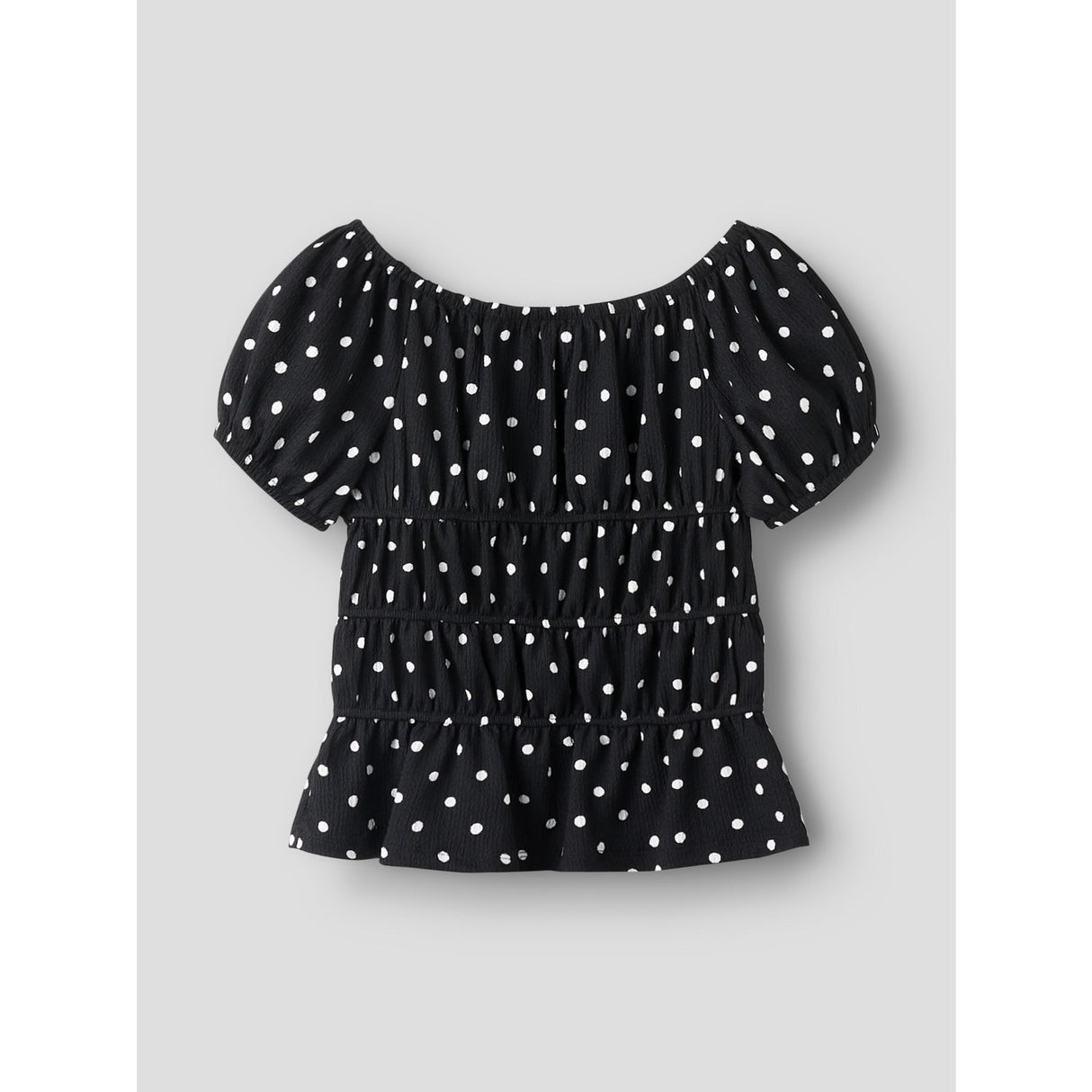 Name It Black Nkfrachel Ss Topp