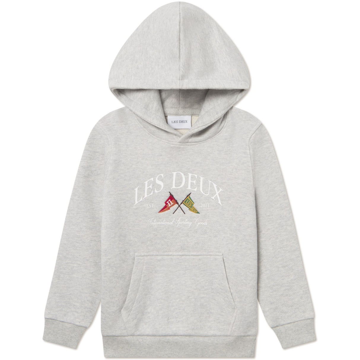 Les Deux Kids Snow Melange Ivy League Hoodies Kids