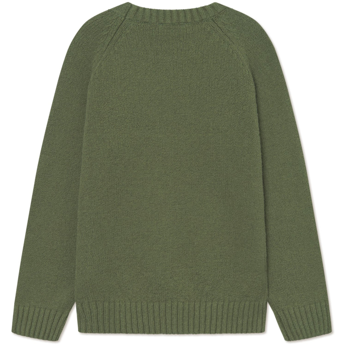 Les Deux Kids Chive Green Brad Roundneck Stickad Kids