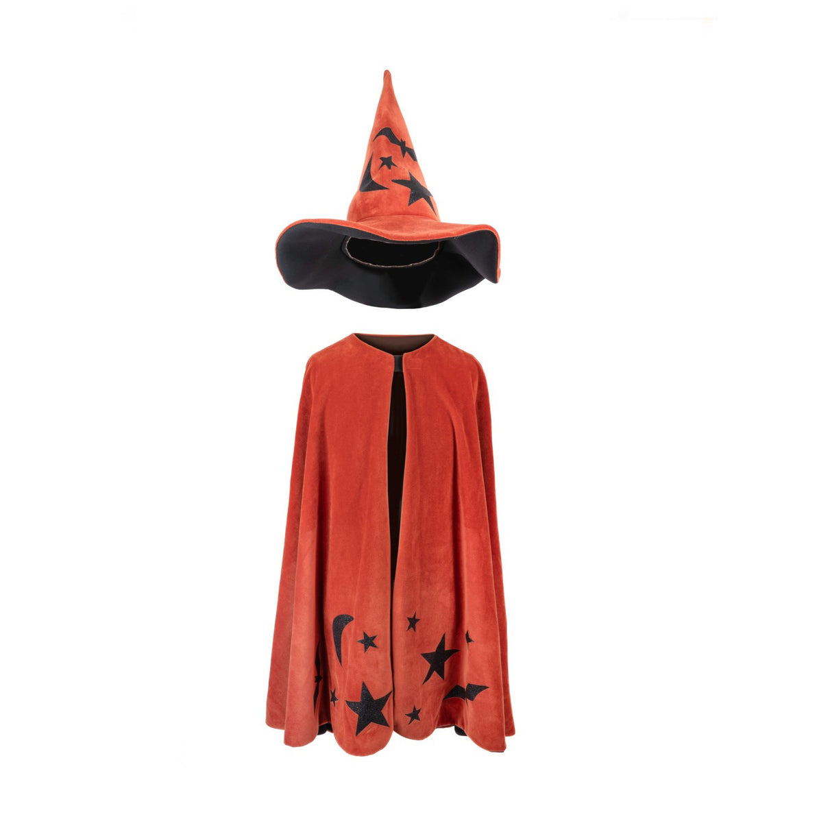 Great Pretenders Autum Embers Wizard Cape With Mössa