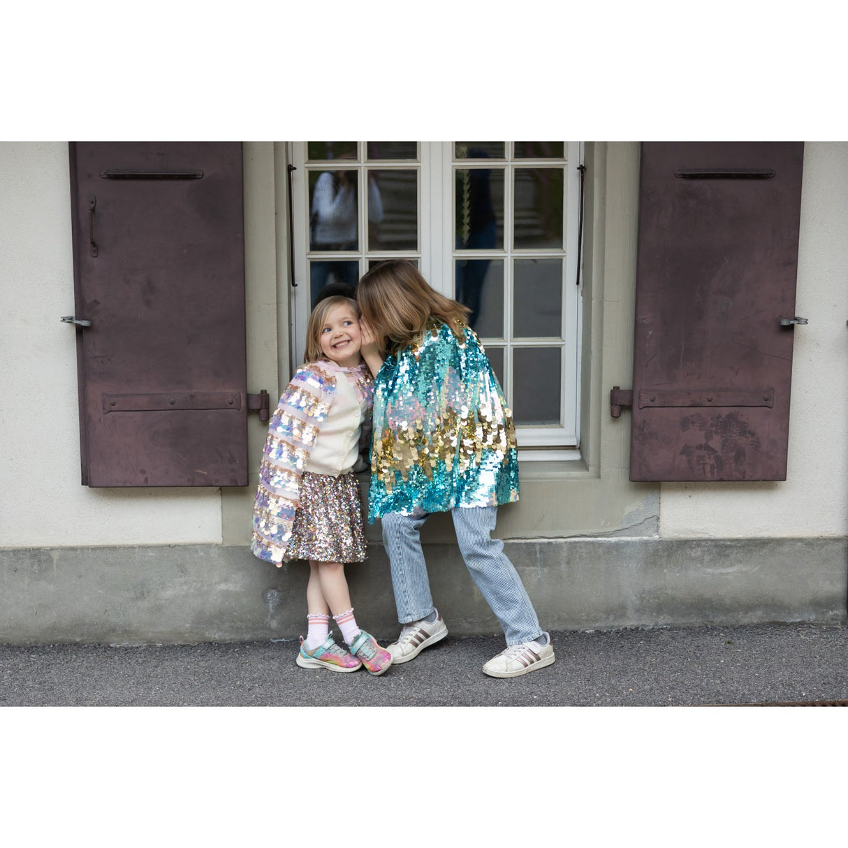 Great Pretenders The 5th Avenue Paillette Cape, Mermalicious