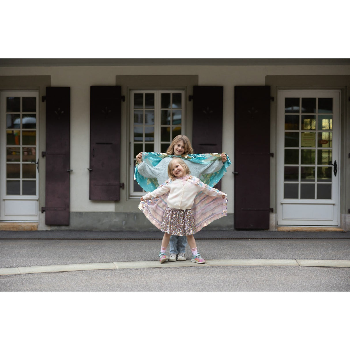 Great Pretenders The 5th Avenue Paillette Cape, Mermalicious