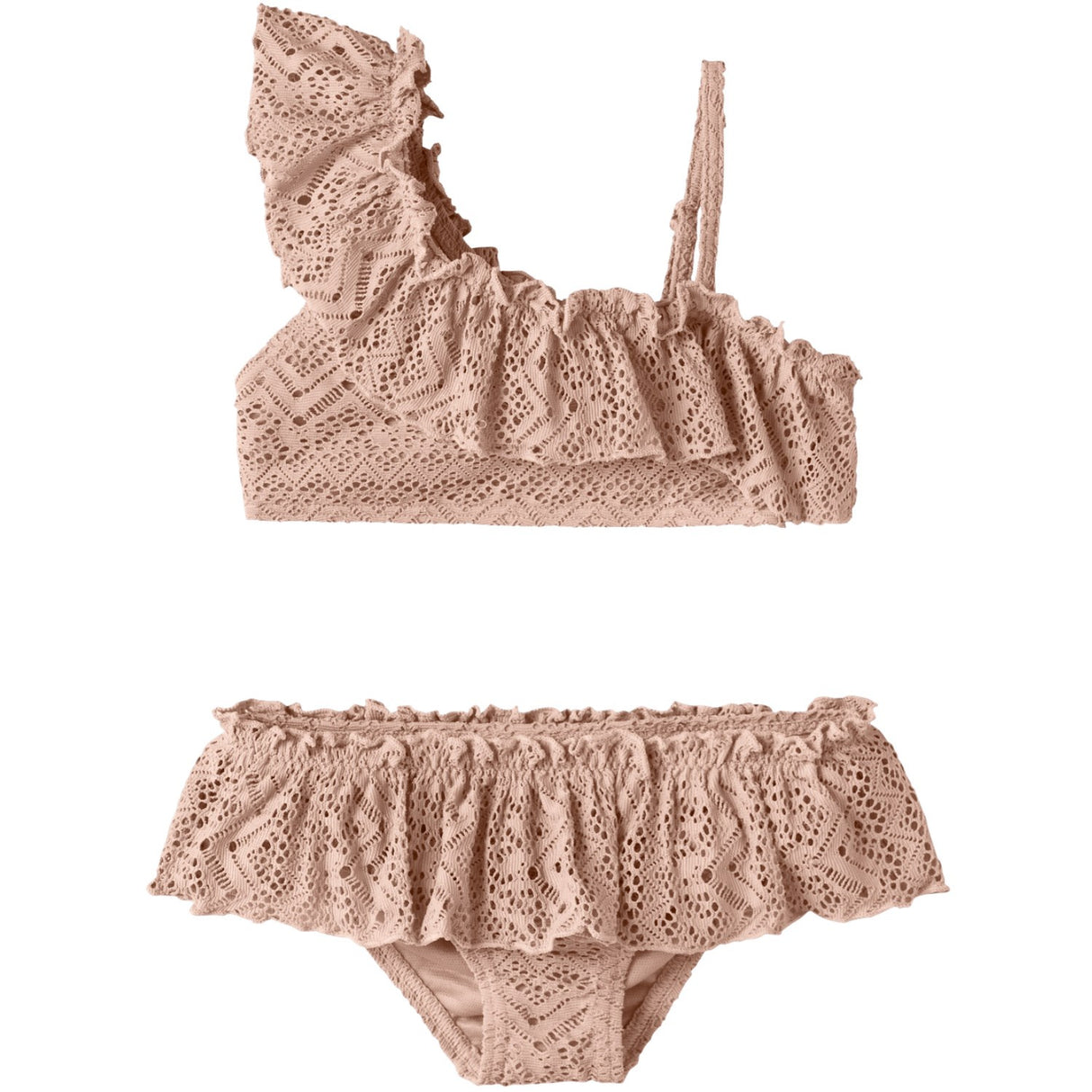 Lil'Atelier Misty Rose Nmffeline Swim Sett Lil