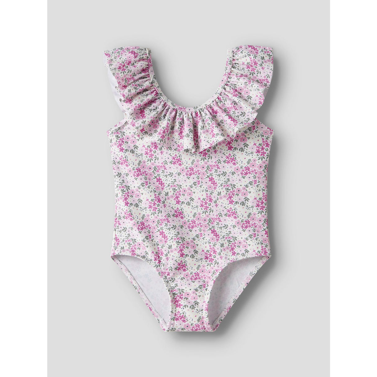 Name It Bright White Nmfzolea Baddräkt