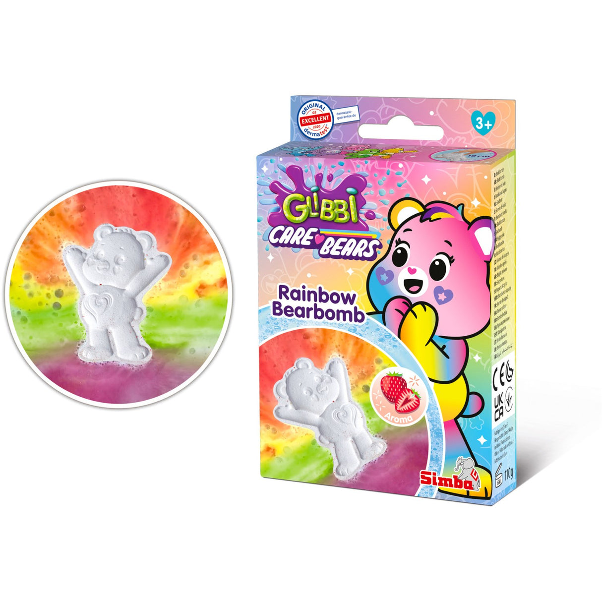 Simba Toys Care Bears Rainbow Bearbomb