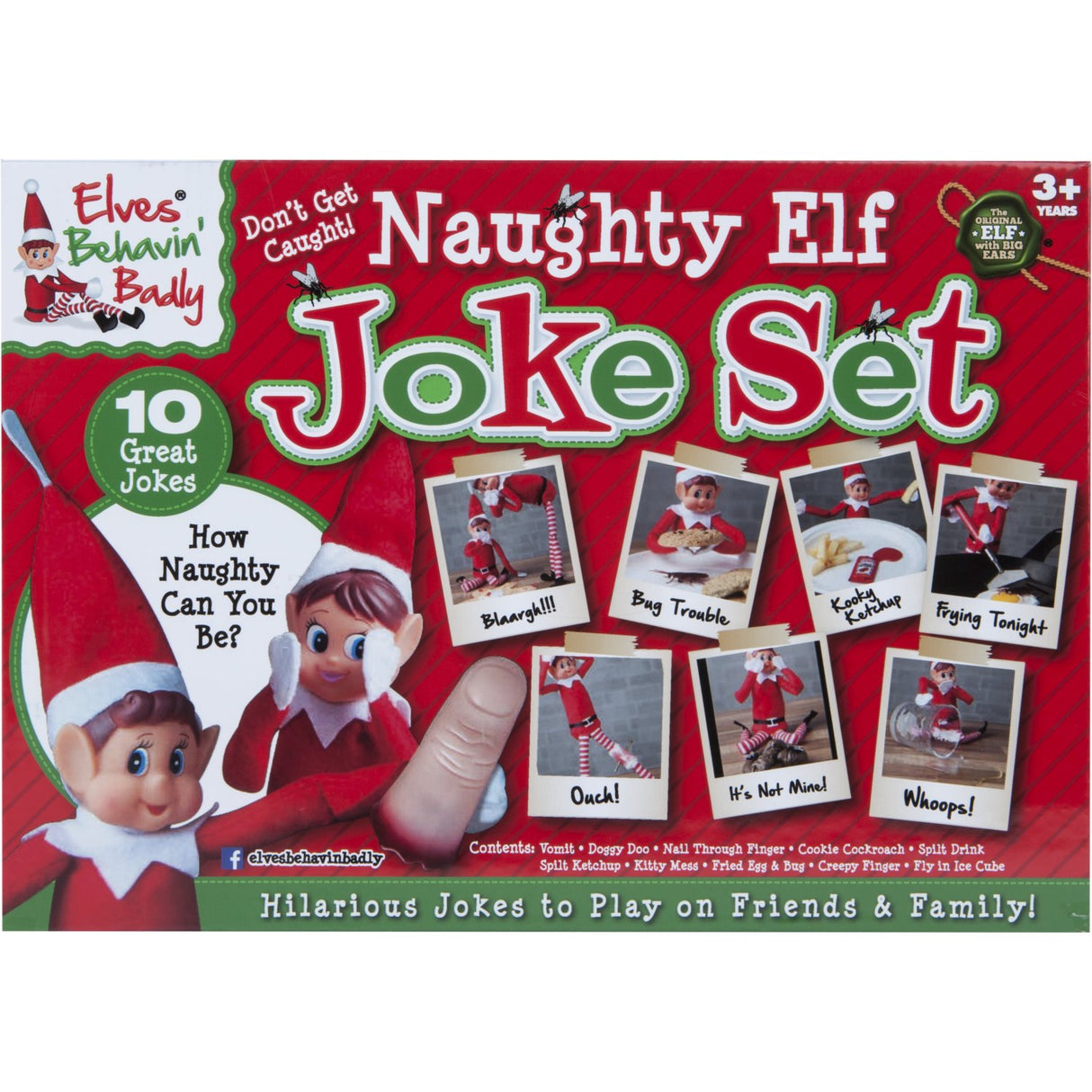 Elves Behavin' Badley Naughty Elf Box Of 10 Jokes