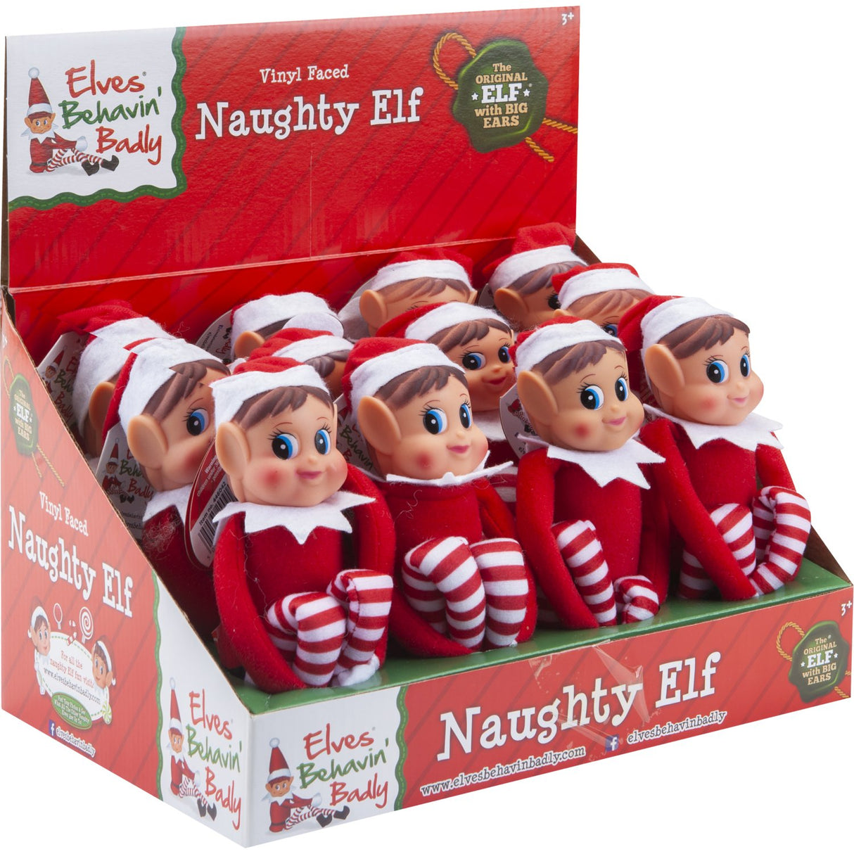 Elves Behavin' Badley Elvie Elf Doll 30cm CDU