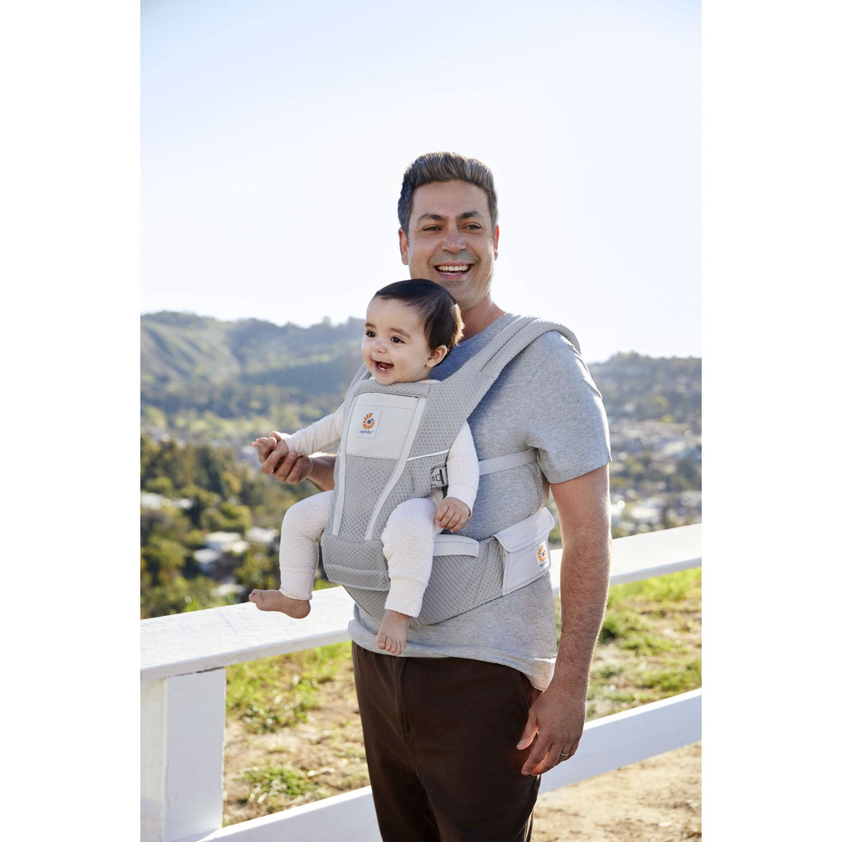 Ergobaby Pearl Grey Lift Hip Plats