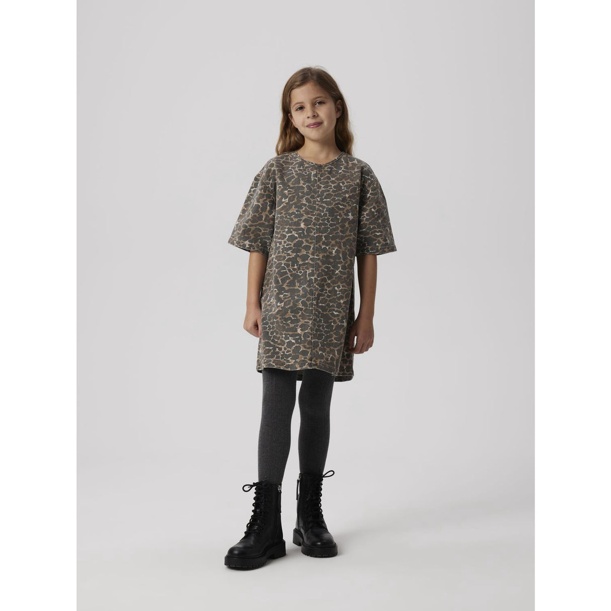 Name It Affogat Leo Washed Down Nkfleo Twill Klänning 4002-Td T