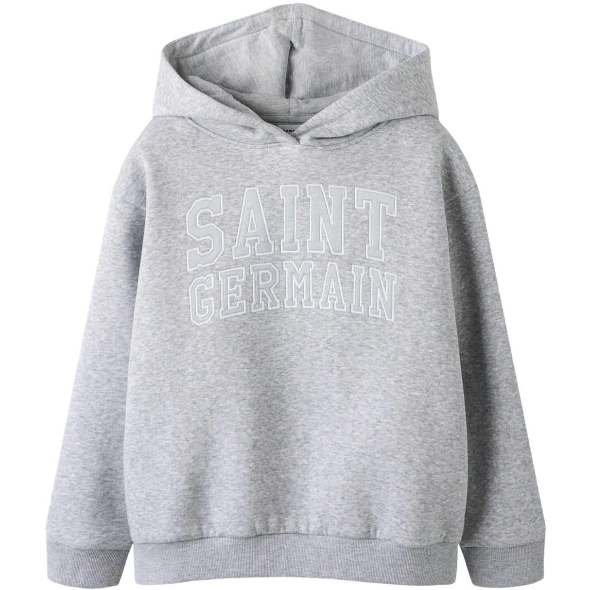 Name It Light Grey Melange Nkfkarlie Ls Rlx Swe Wh Bru