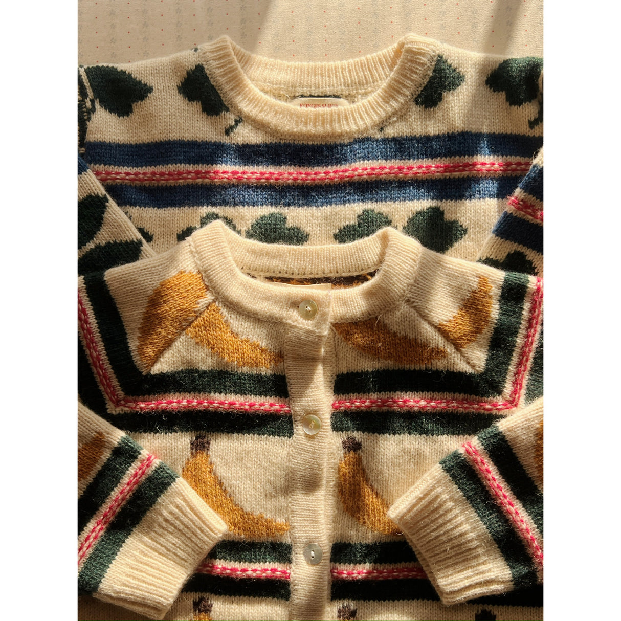 Konges Sløjd Banana Billi Stickad Cardigan