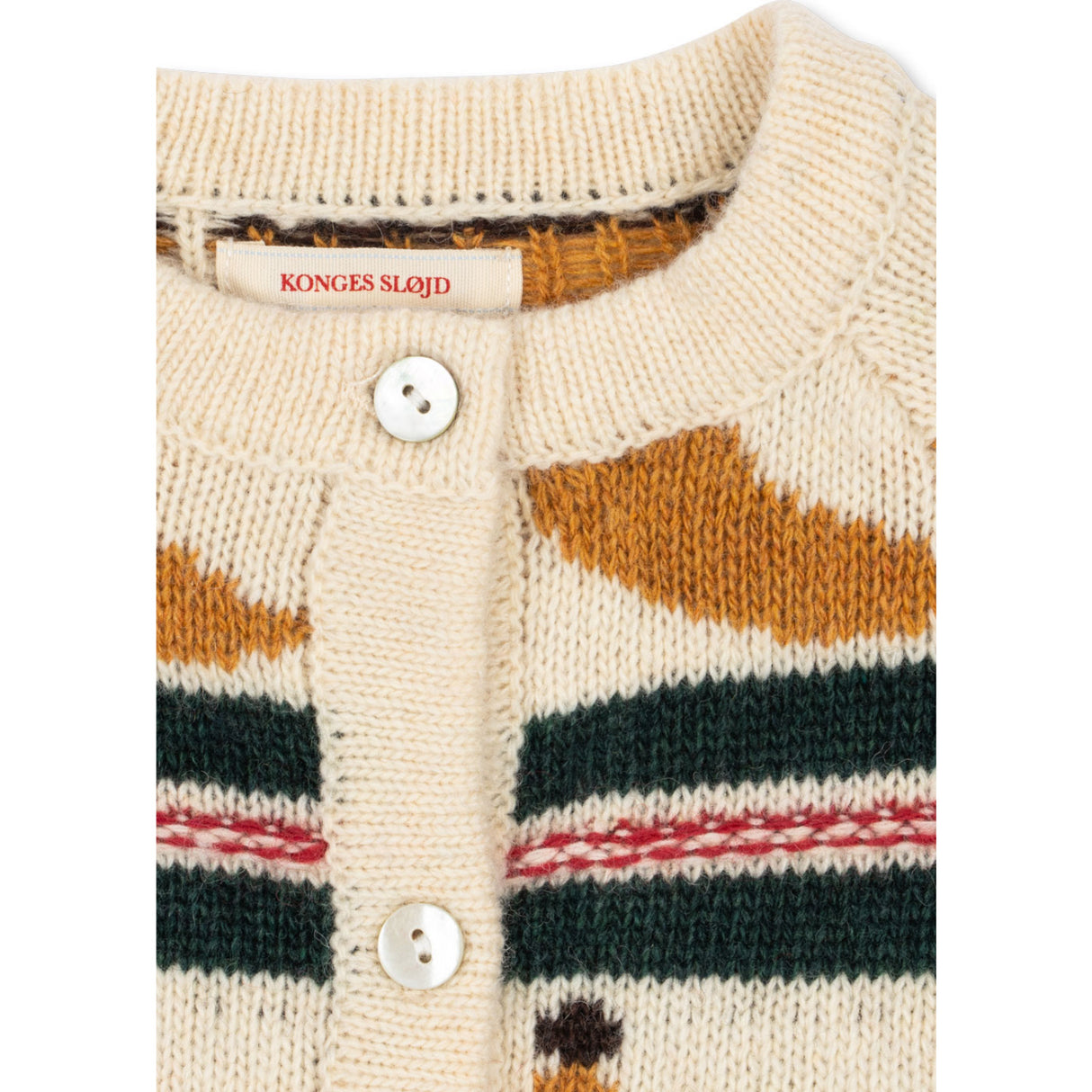 Konges Sløjd Banana Billi Stickad Cardigan