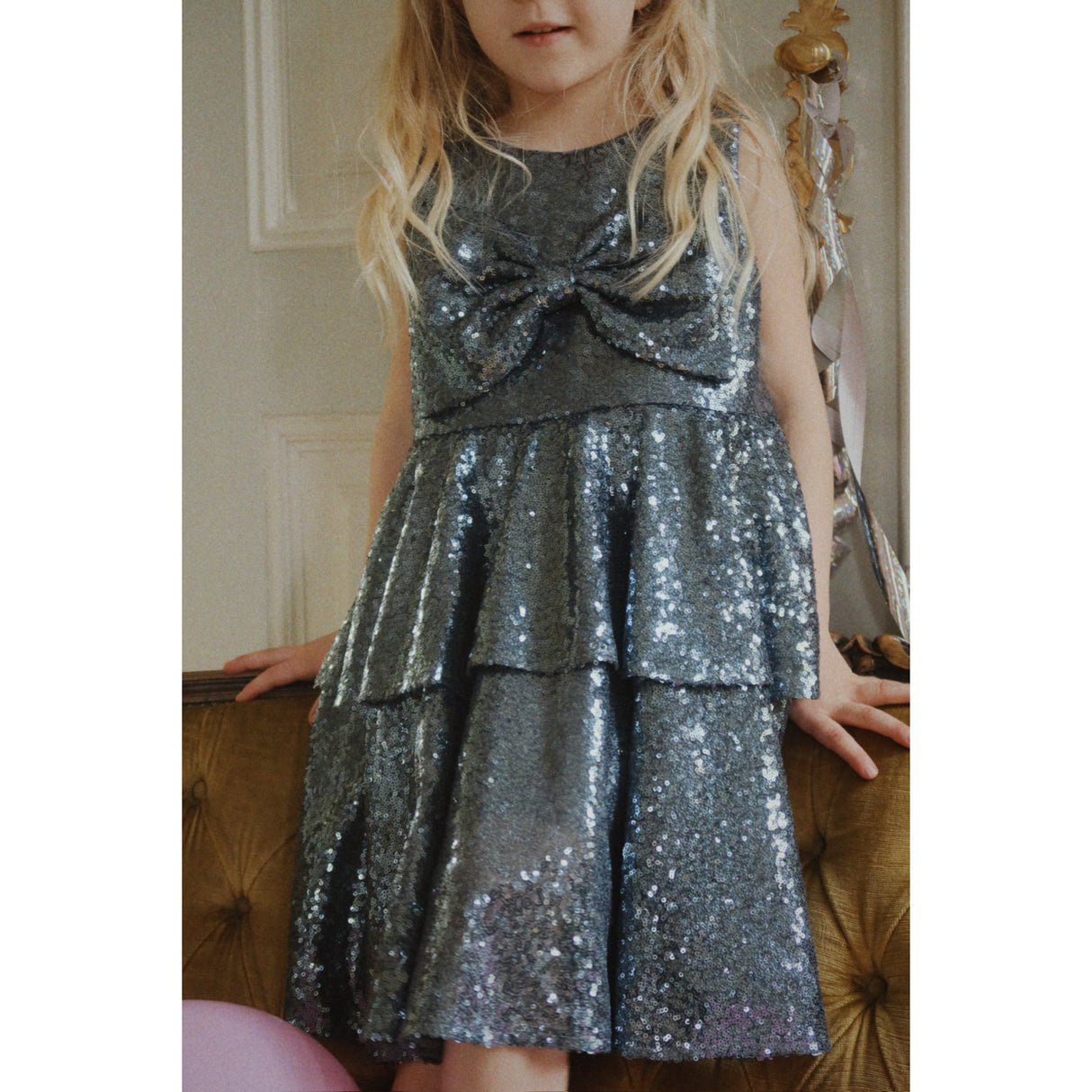 Konges Sløjd Bel Air Blue Rosie Klänning