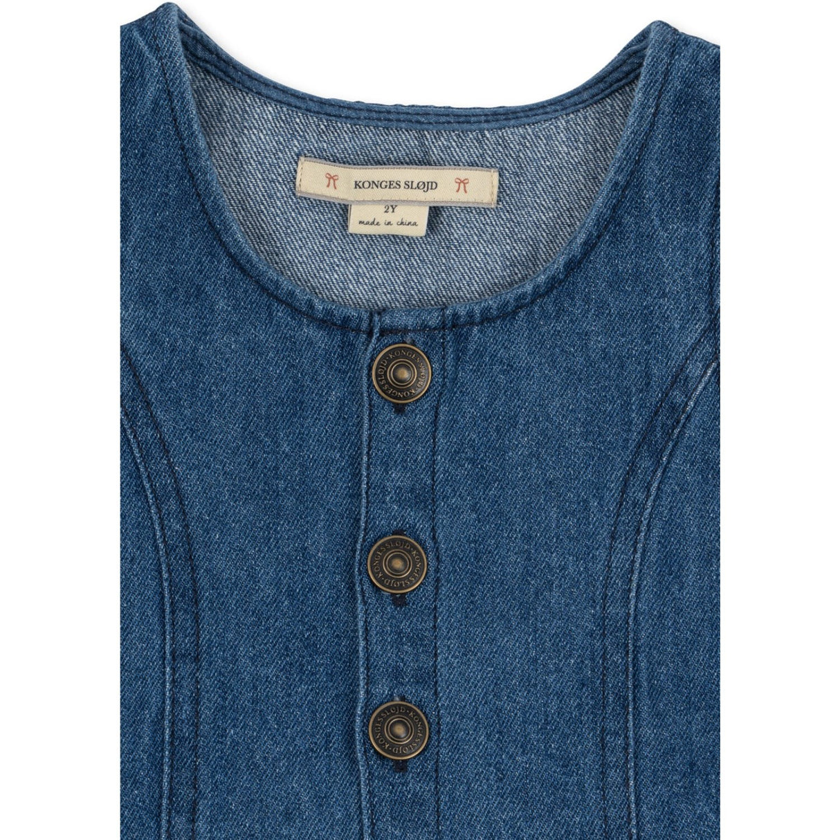 Konges Sløjd Denim Blue Elba Klänning Gots