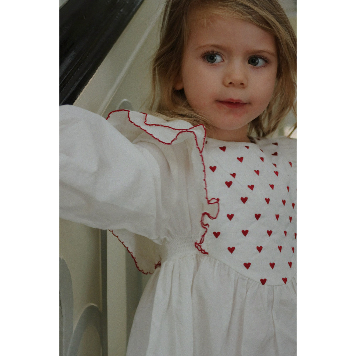 Konges Sløjd Pure White Coeur Klänning Gots