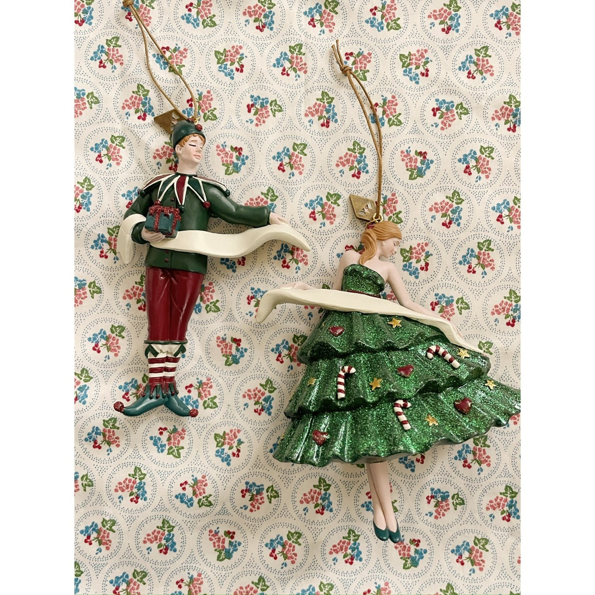 Konges Sløjd Multi Christmas Tree Ballerinaskor