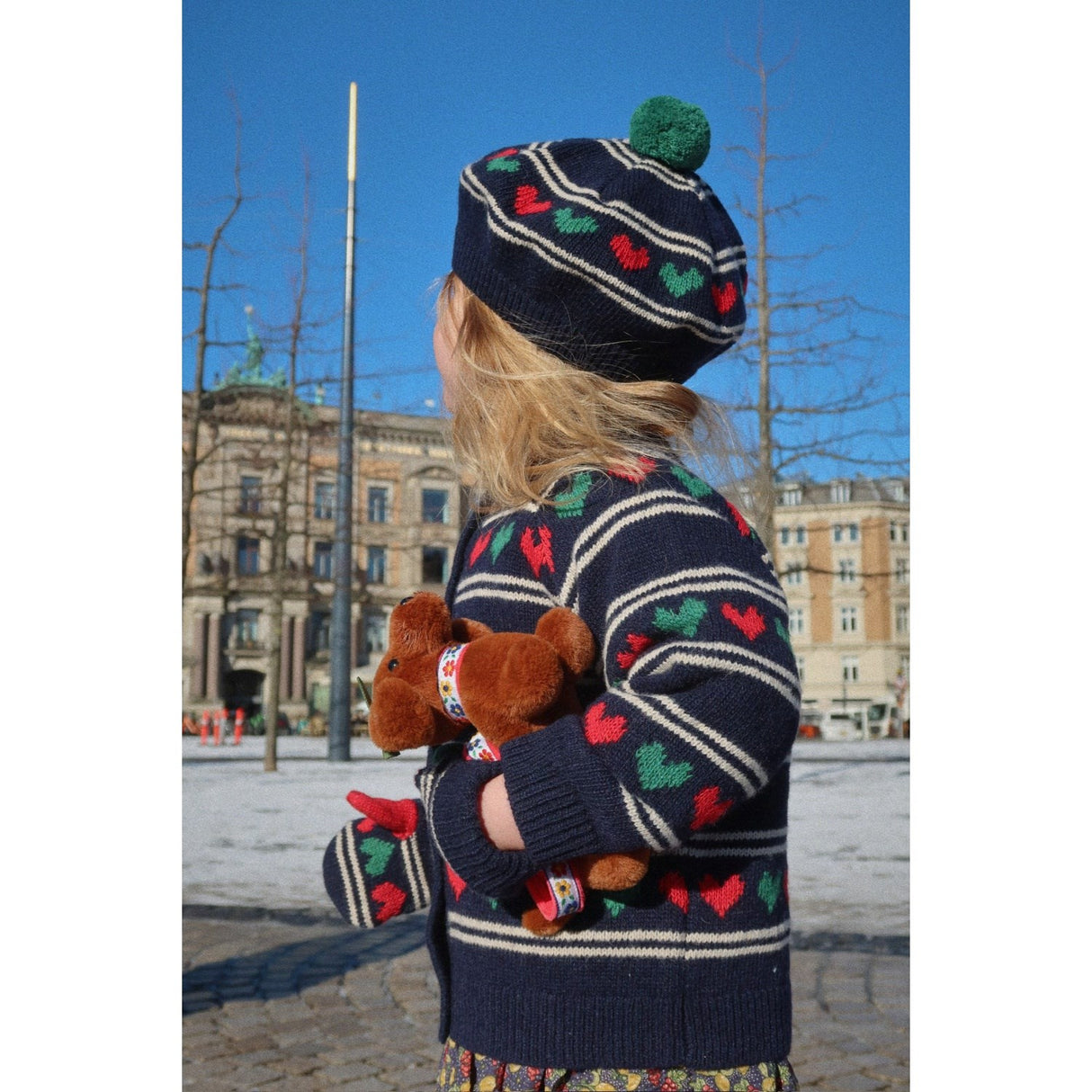 Konges Sløjd Heart Belou Stickad Cardigan