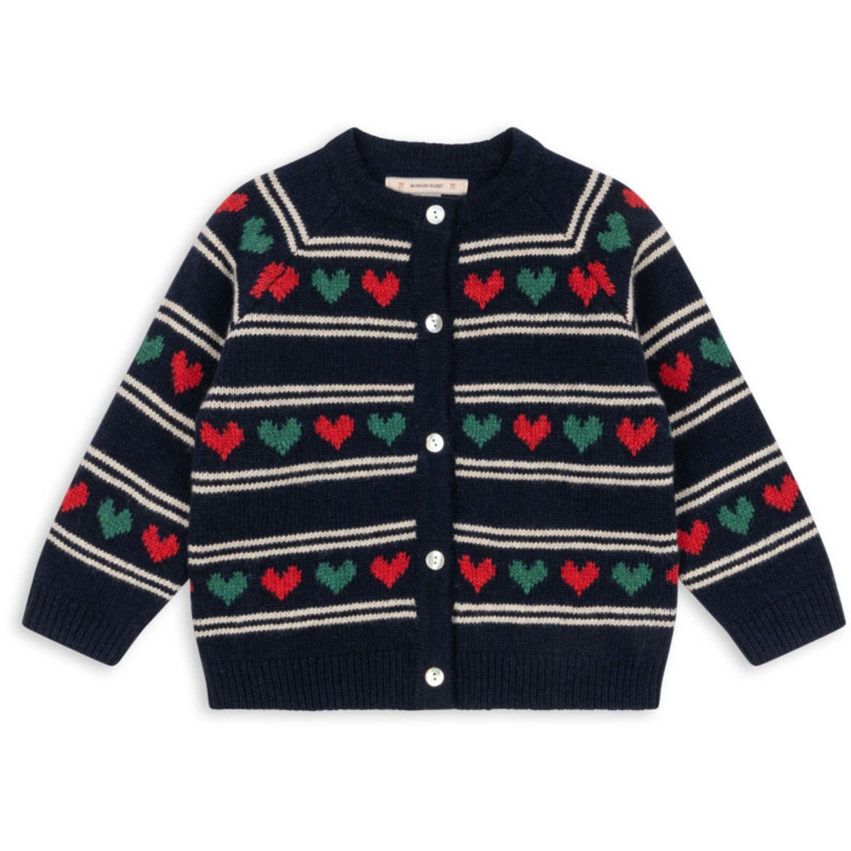 Konges Sløjd Heart Belou Stickad Cardigan