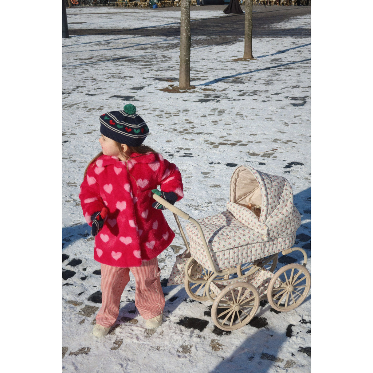 Konges Sløjd Heart Belou Stickad Beret