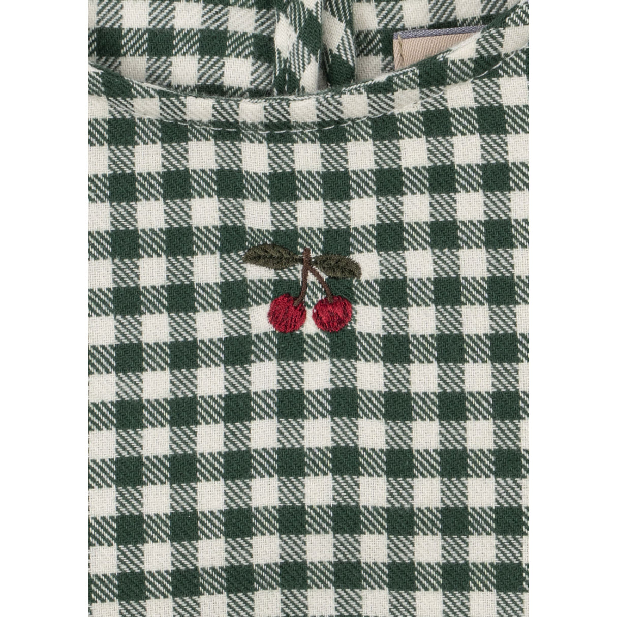 Konges Sløjd Green Check Foret Klänning Gots