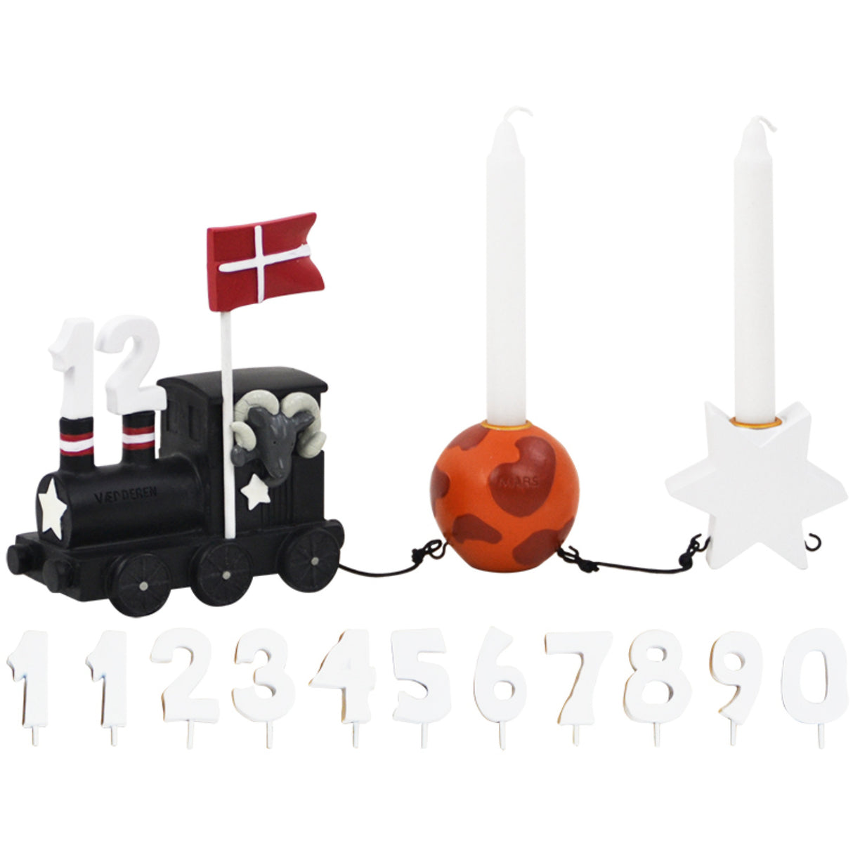 Kids by Friis Vædderen Födelsesdagstog M. Planet Og Stjerne