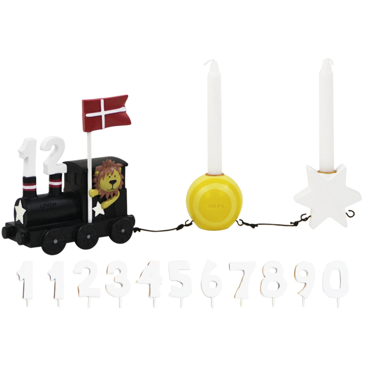 Kids by Friis Løven Födelsesdagstog M. Planet Og Stjerne