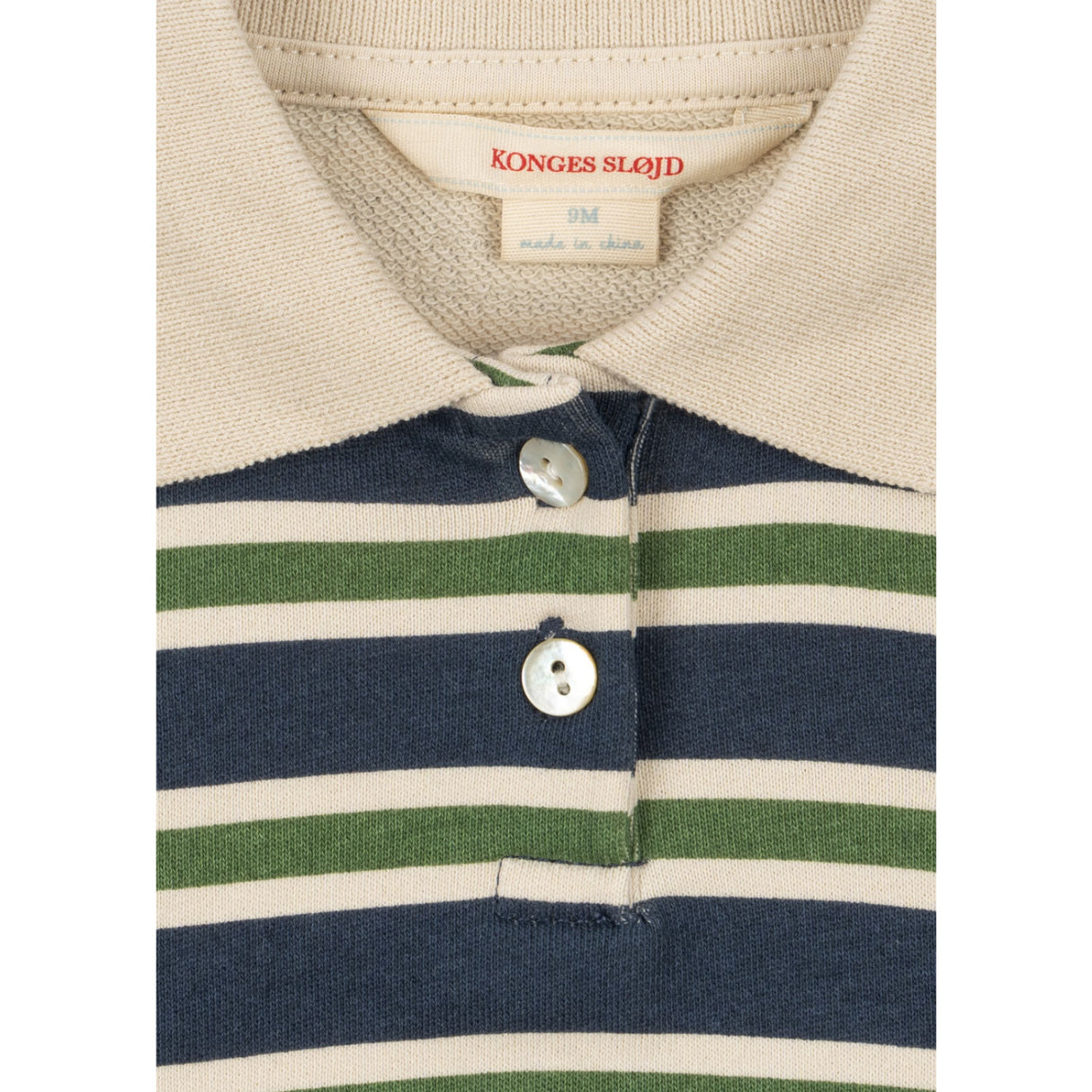 Konges Sløjd Spellbound Stripe Spotty Ls Romper Gots