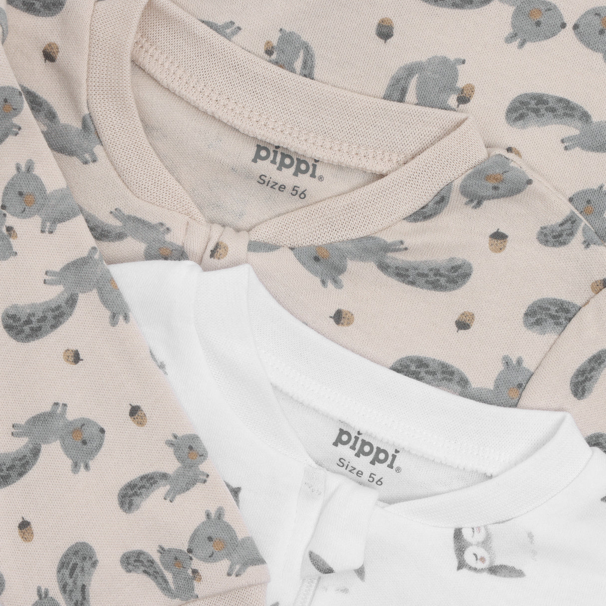 Pippi Rainy Day Nattdräkt -Zipper (2-Pack)