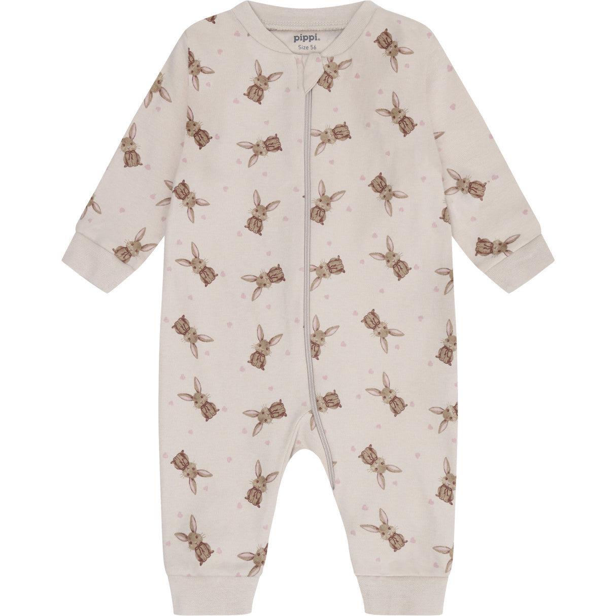 Pippi Violet Ice Nattdräkt -Zipper (2-Pack)