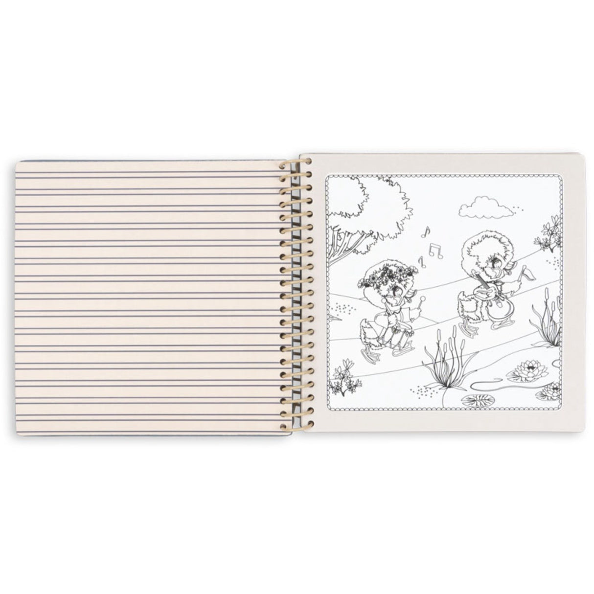 Konges Sløjd Duckling Magic Water Bok Fsc